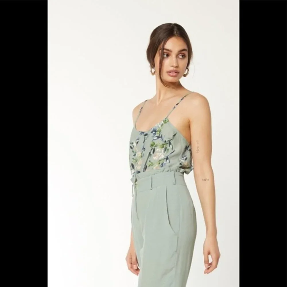 NWT Flynn Skye Nomad Women's Adjustable Straps Brush Stroke Tank Top Size XS